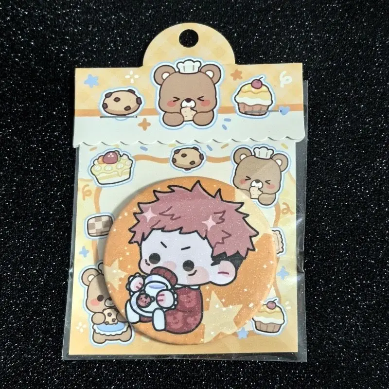 جديد Jujutsu Kaisen شارة Gojo Satoru Geto Suguru أنيمي الطرفية موضة رائعة شخصية صفيح 58 مللي متر بروش الهدايا