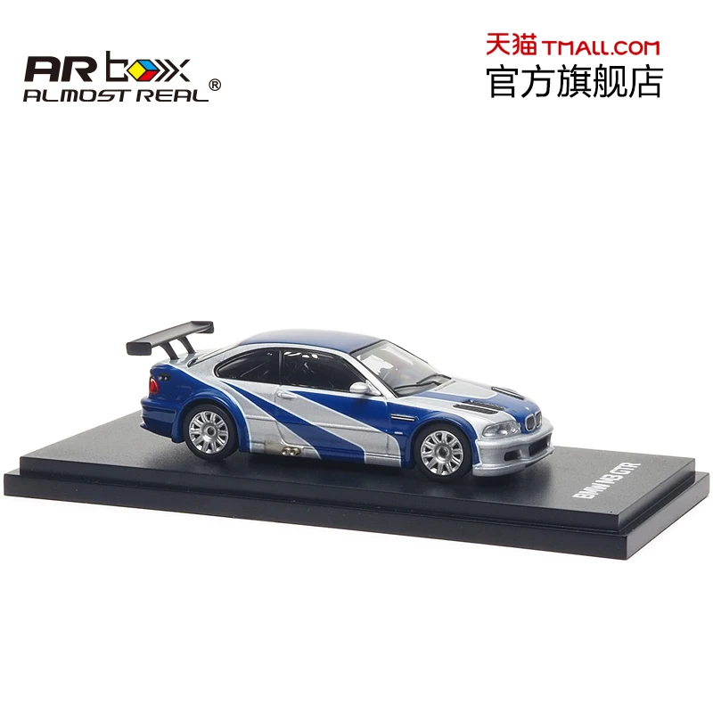 1:64 M3 GTR (precisa para velocidade: edição montada), modelo de carro em liga fundida, para que os adolescentes brincam com, decoração para adultos.