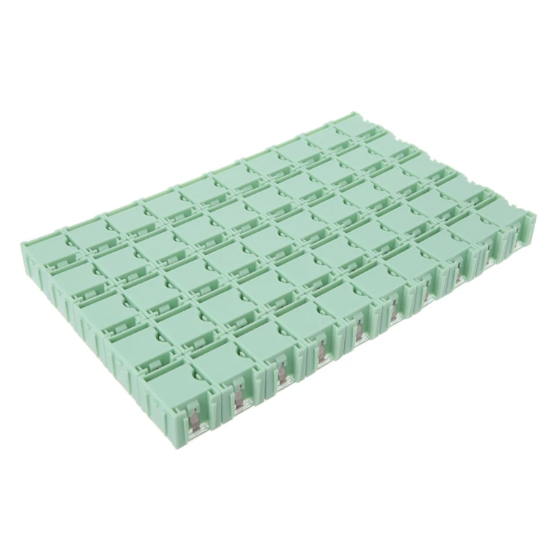 50 Pcs/Set SMD SMT Electronic Component Container Mini Storage Boxes Kit