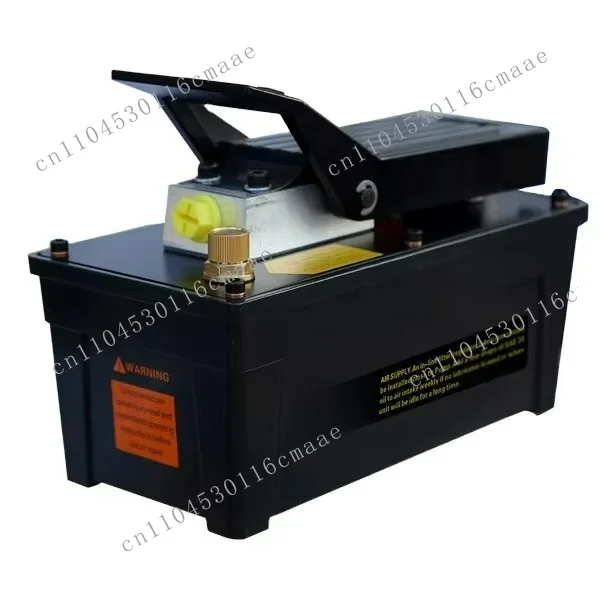Hand pressure hydraulic foot pump 700bar 70Mpa 10000psi single acting pneumatic PAS14 cylinder, hydraulic valve function