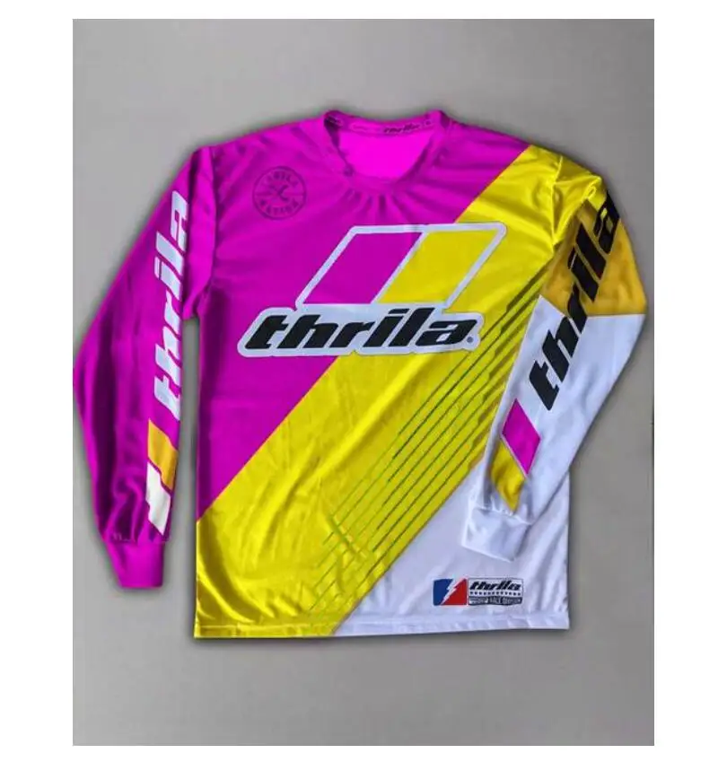 2023 Long sleeve t-shirt Motocross Jerseys downhill Moto Jersey DH Off Road Mountain Bike mtb jersey men road bike jersey