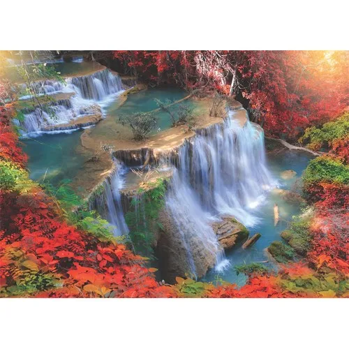 Sharp Color 1000 Piece Jigsaw Puzzle Waterfall 260300