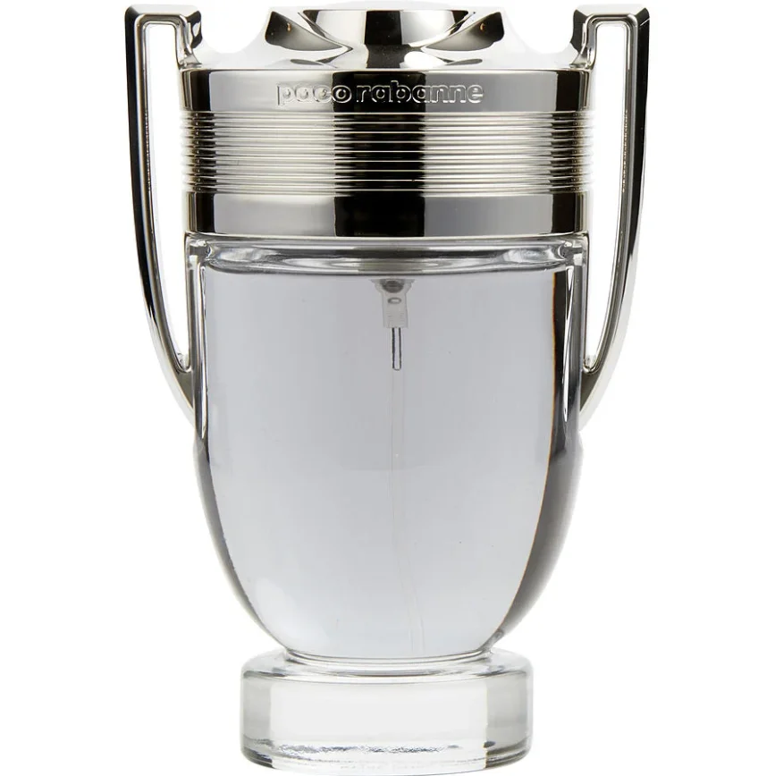 Paco Rabanne Invictus men Eau De Toilette Spray 100ml Tester Fragancia cítrica original con aroma duradero