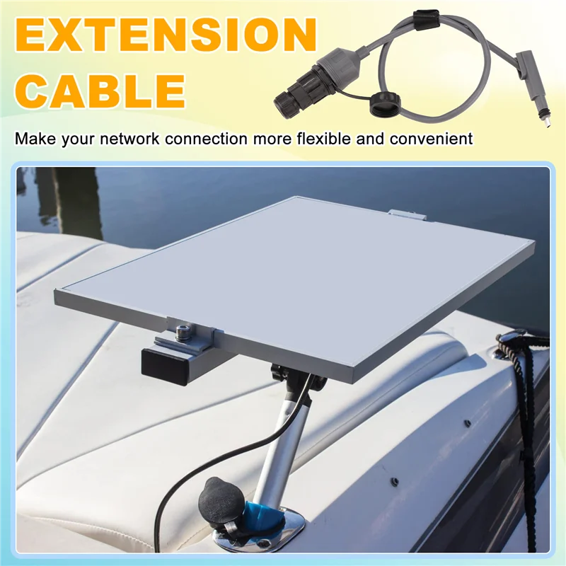 For Starlink Cable 1200Mbps RJ45 1 RJ 2 Connector SPX Plug To RJ45 Extension Adapters For Dish V2 Cable Router