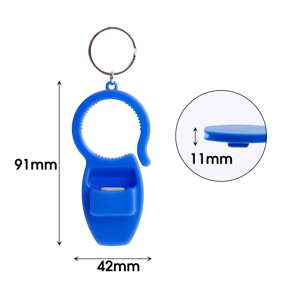 Apriscatole per birra multifunzione 3 in 1 portachiavi in plastica apribottiglie per bevande a parete utensili per accessori da cucina per la casa