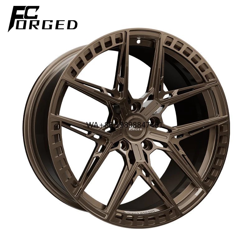 

Chinese Factory 1-piece 5x114.3 5x120 5x108 Monoblock Frosted Finish Alloy Wheels Car Wheels for Sports Car Car Upgrades