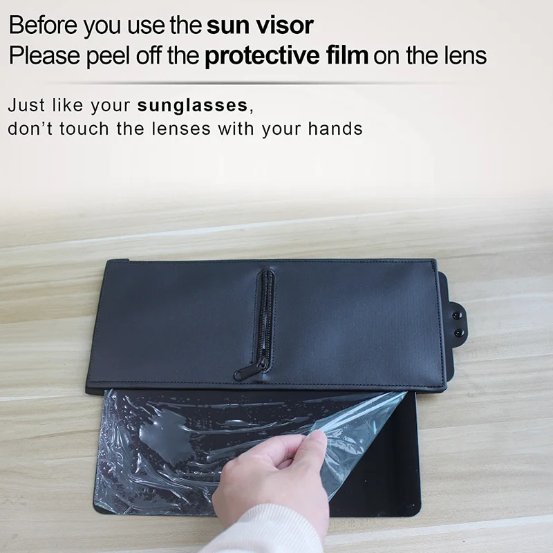 1Pcs Car Sun Visor Extender Anti-glare Sun Blocker Car Window Sunshade And UV Rays Blocker Universal For Cars Accessories