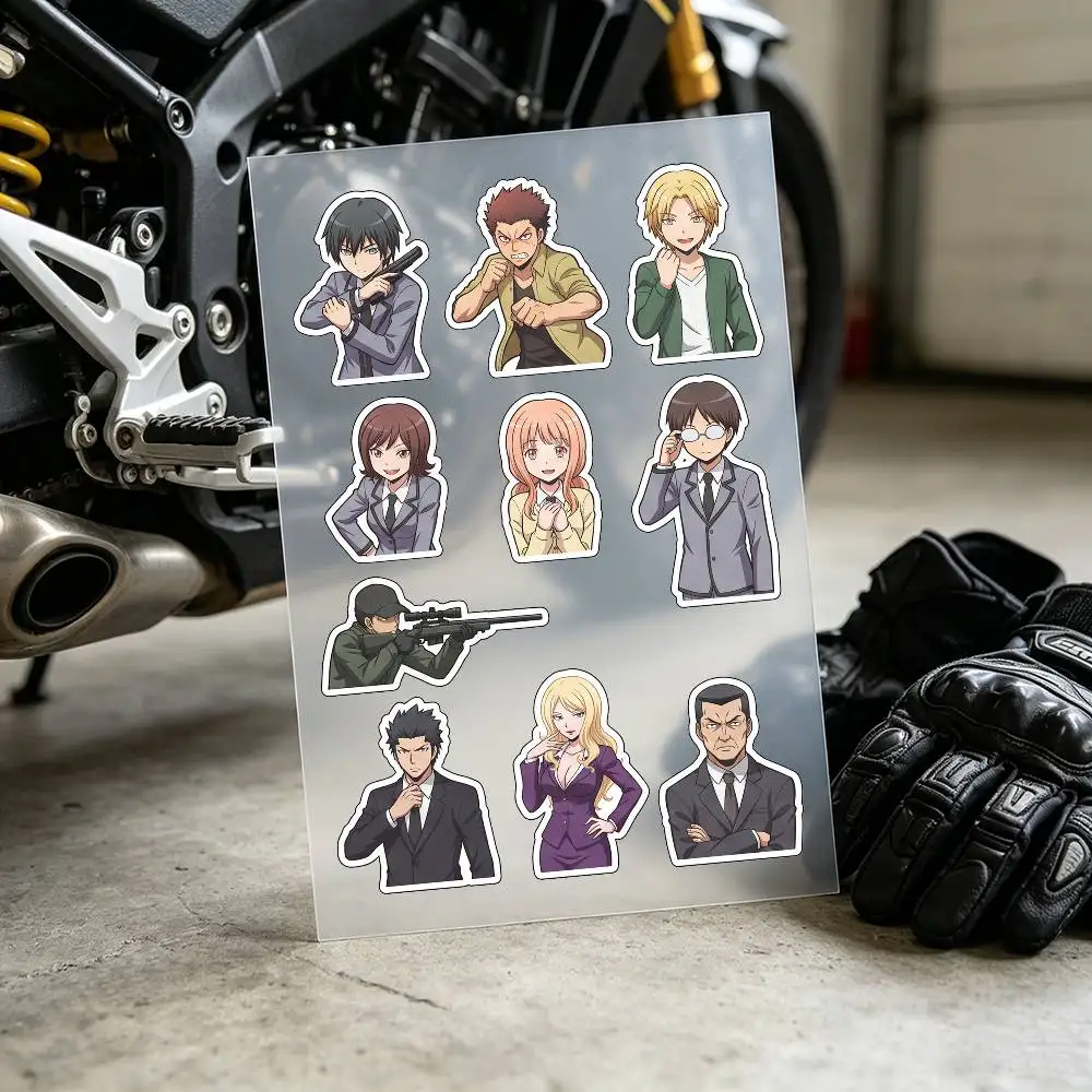Assassination Classroom Stickers Auto Body Bumper Windows Motorcycle Laptop Walls Vinyl Decal Car Tuning Accessories