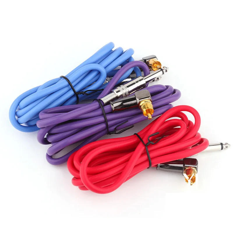 

Tattoo silicone hook wire 90 degree RCA silicone hook wire Tattoo hook wire Foot switch Motor machine special