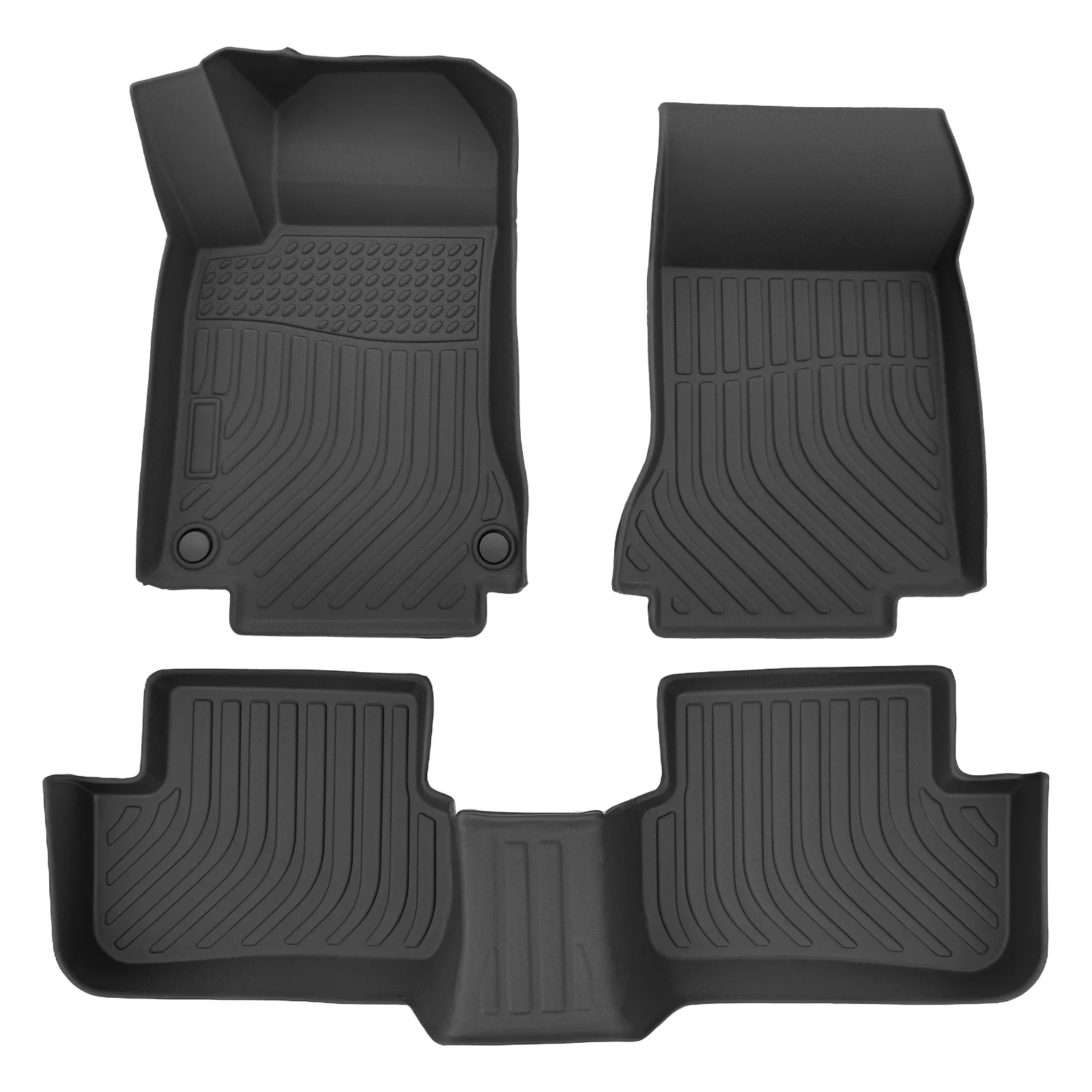 

Carpet Floor Mats for Mercedes-Benz CLA GLA 2014-2020 Black TPE Floor Liners