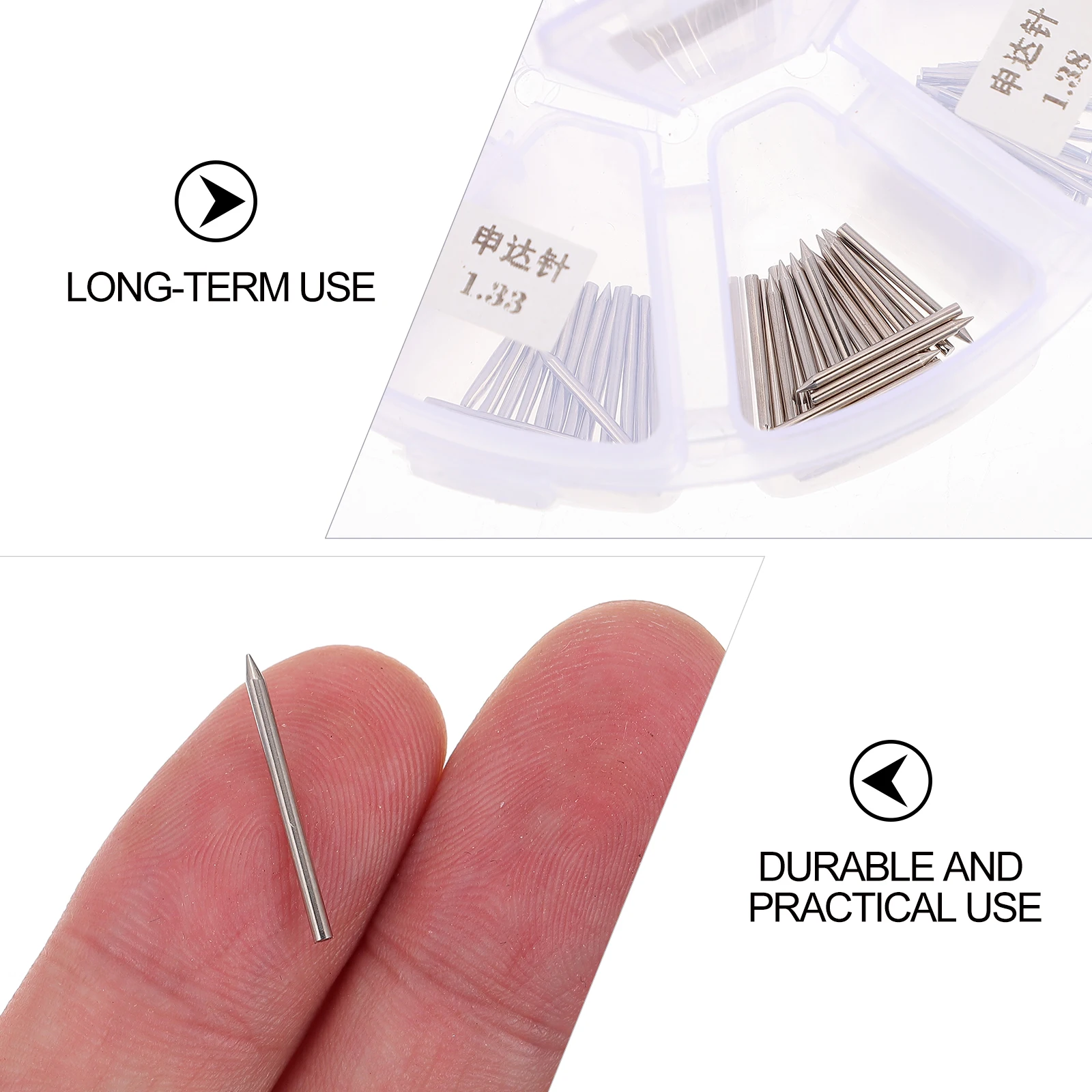 

160pcs Axle Pin Set Metal Durable Piano Repair Tools Piano Maintenance Accessories Silver For Keyboard Instrument Parts