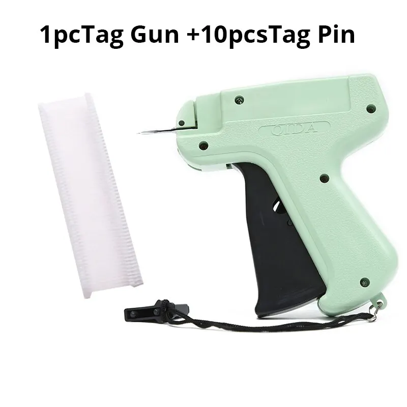 1Pc Tag Gun & 1 Rij Tag Pin, Voor Nieuwe Kleding Kledingstuk Prijslabel Tagging, Diy Kleding Tagging Pistolen Naaien Ambachtelijke Gereedschappen