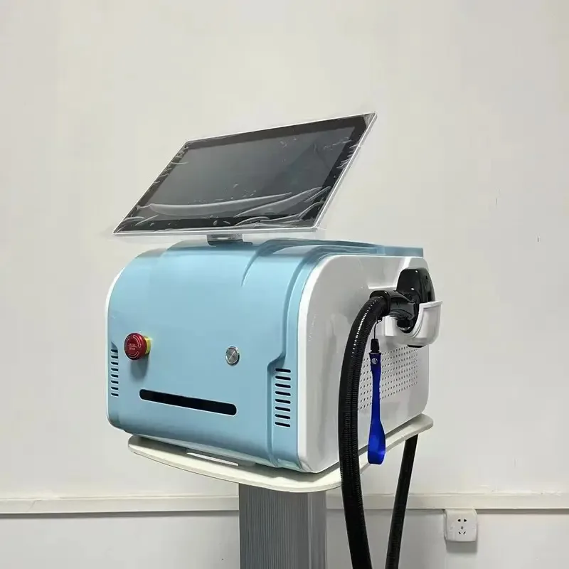 4000W soprano titanium ice painless diode laser permanent hair removal machine 4wavelengths 755 808 1064 940nm skin rejuvenation