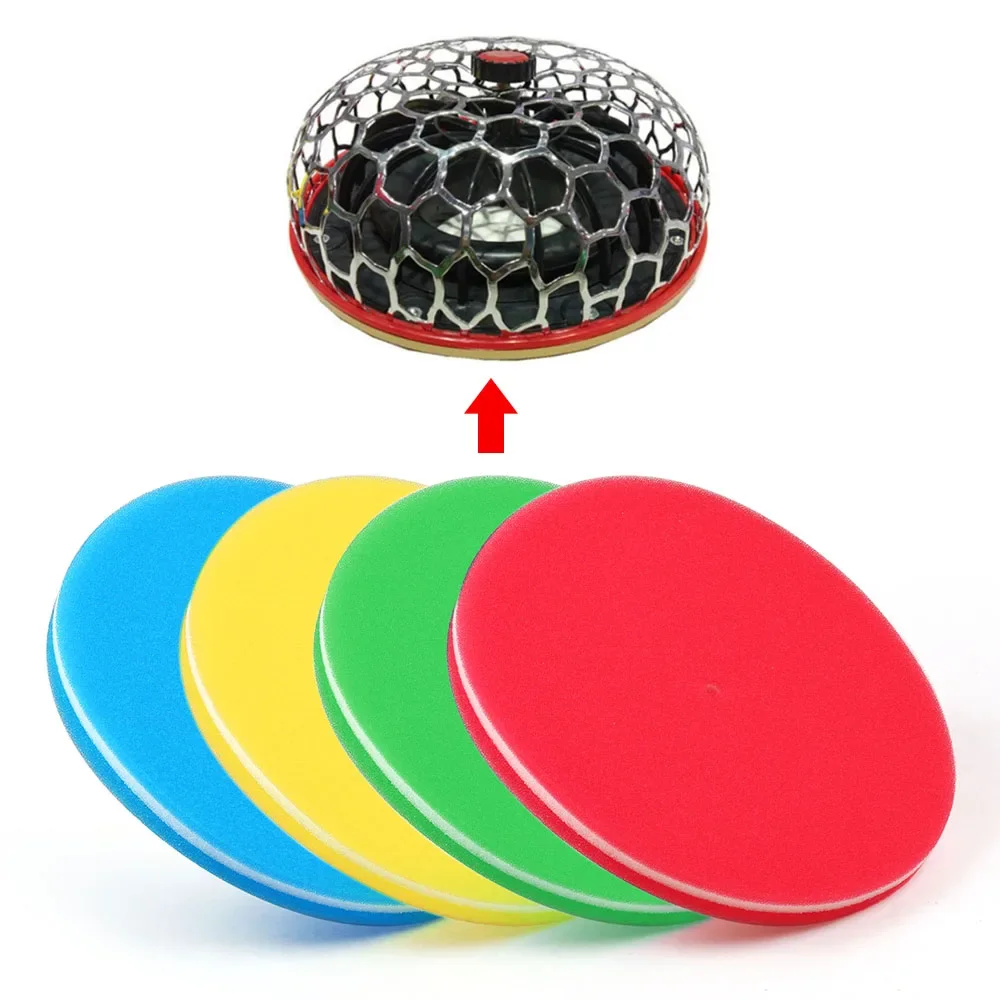 250mm Universal Air Filter Foam Element - 3-Layer Mushroom Sponge for Most Cone Filters (Green/Yellow/Red/Blue)