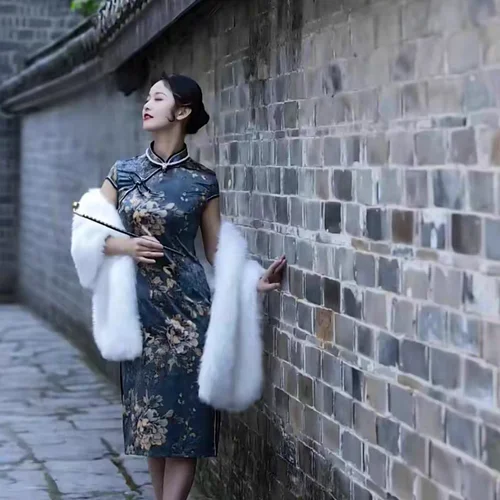 Soul young gola de pele sintética feminina, cachecol mais quente, envoltório retrô estilo nobre, presente de natal, filha, reunião de família