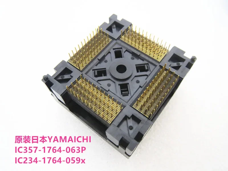 IC357-1764-063P IC234-1764-059 LQFP176 IC Pin 0.4mm banco de teste banco de teste soquete assento de programação