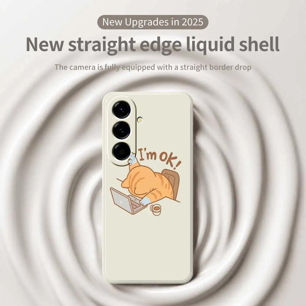 حافظة لهاتف سامسونج جالاكسي S25 S24 S23 S22 S21 S20 Ultra Plus S10 Plus S24FE S23FE S22FE S21FE غطاء ناعم #5