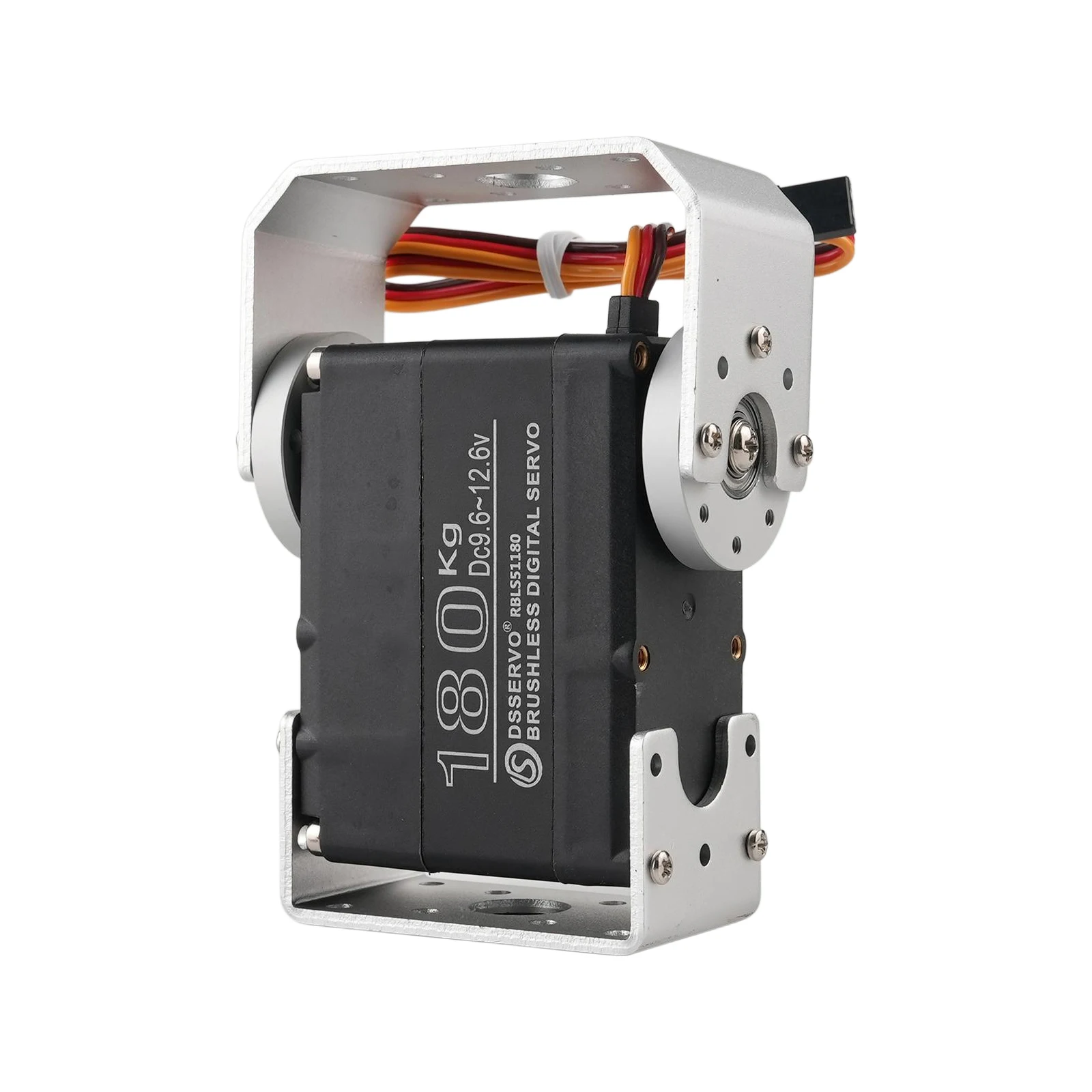 Servo digitale robot ad alta tensione da 180 kg con coppia elevata 12V/24V RBLS51180 Servomotore brushless ingranaggi in metallo per braccio robotico