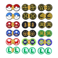 100 Uds nuevas tapas de empuñaduras de pulgar analógicas de silicona para Nintendo Switch NS JoyCon controlador tapa de joystick para interruptor Joy Con cubierta