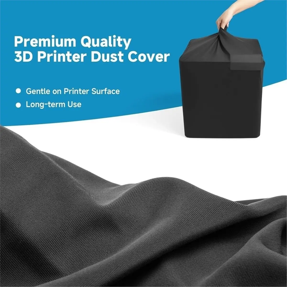 3D Printer Dust Cover for Adventurer 5M, Snug Fit Breathable Anti-Dust 3D Printer Cover