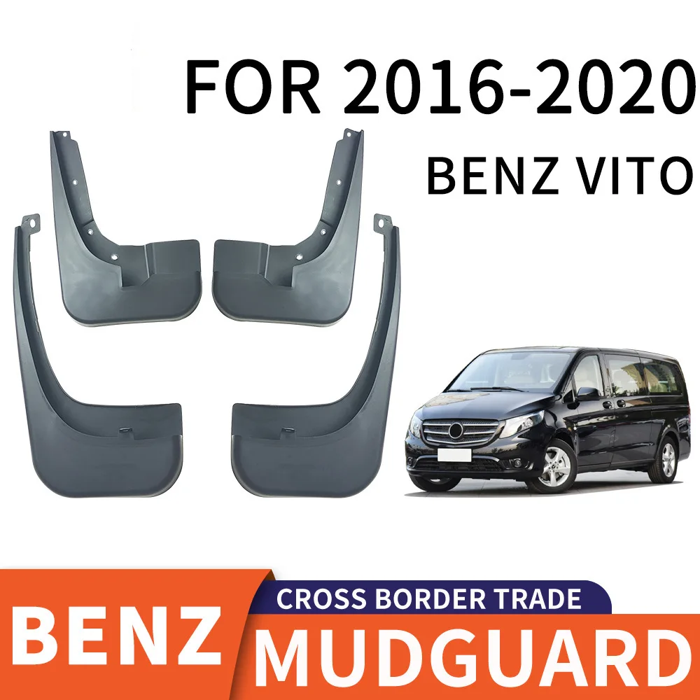 

For 2016-2020 Benz vito mudguard Mudflaps Front Rear Flares Splash Guards Cover Car Accessoie