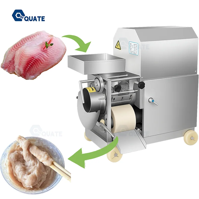

Commercial Fish Bone Separating Machine Shrimp Shell Meat Separator Fish Crab Meat Removal Machine Fish Meat Picking Machine