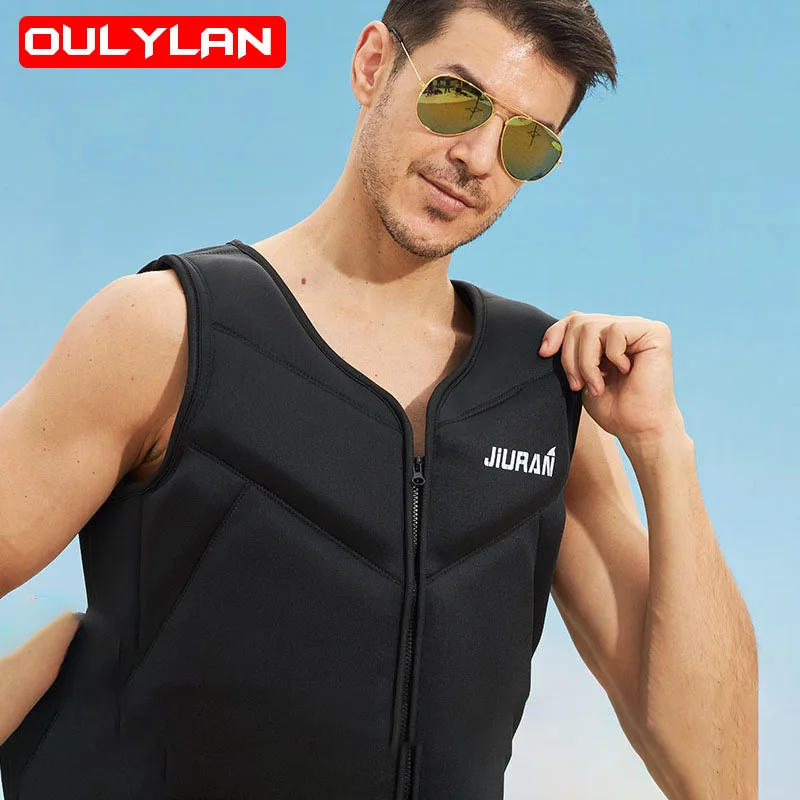 

Oulylan Jacket Sport Adult Kid Life Vest Clothes Neoprene Life Jacket Fishing Vest Water Swim Skating Ski Rescue Boats Drifting