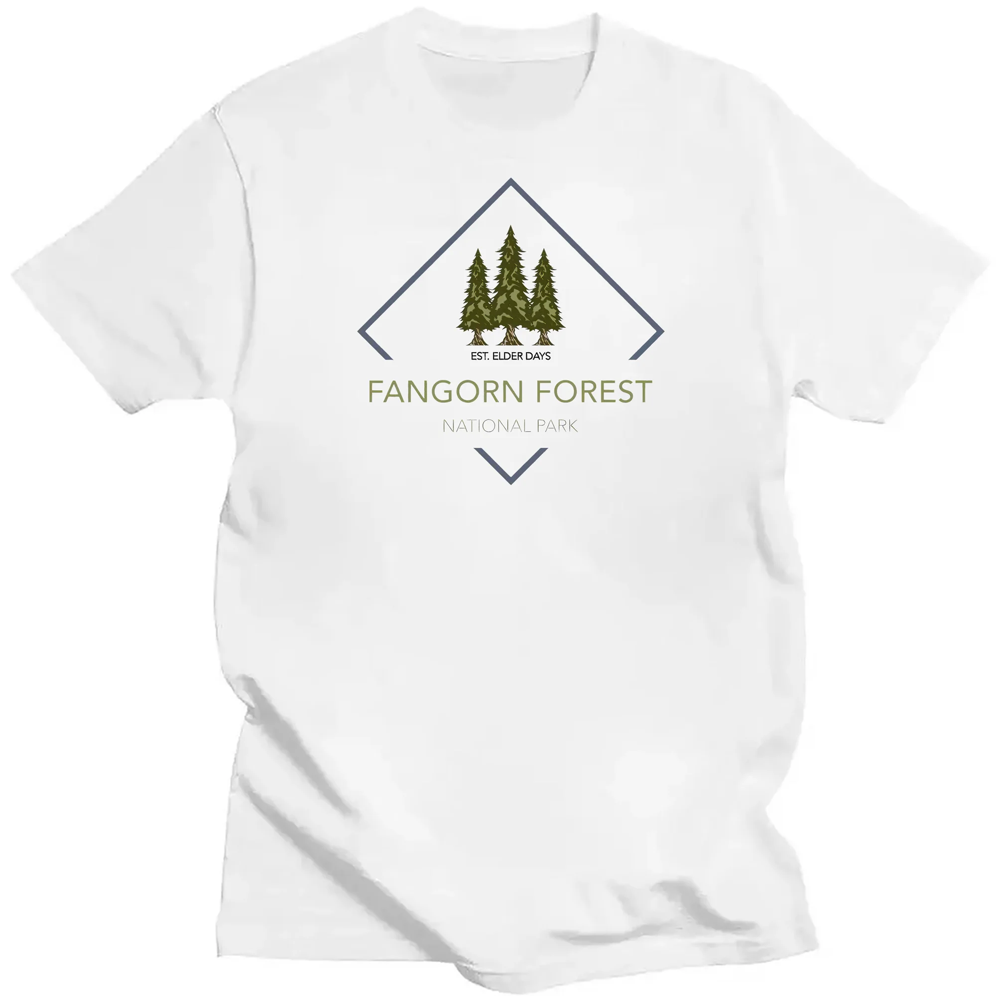 Fangorn Forest National Park Shirt Lord of the Rings merch Rivendell Hobbit Vintage lotrT-shirt Tolkien Fellowship novel shirt