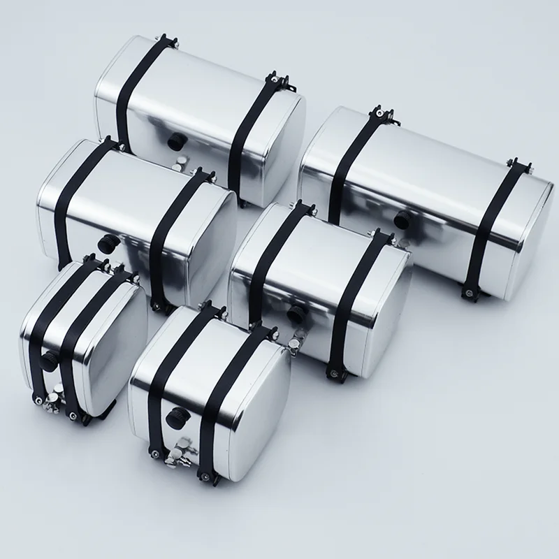 1:14スケール メタルシミュレーション油圧タンク タミヤRCトラック用 ダンプカー SCANIA 770S VOLVO FH16 ACTROS BENZ MAN TGX LESU車用