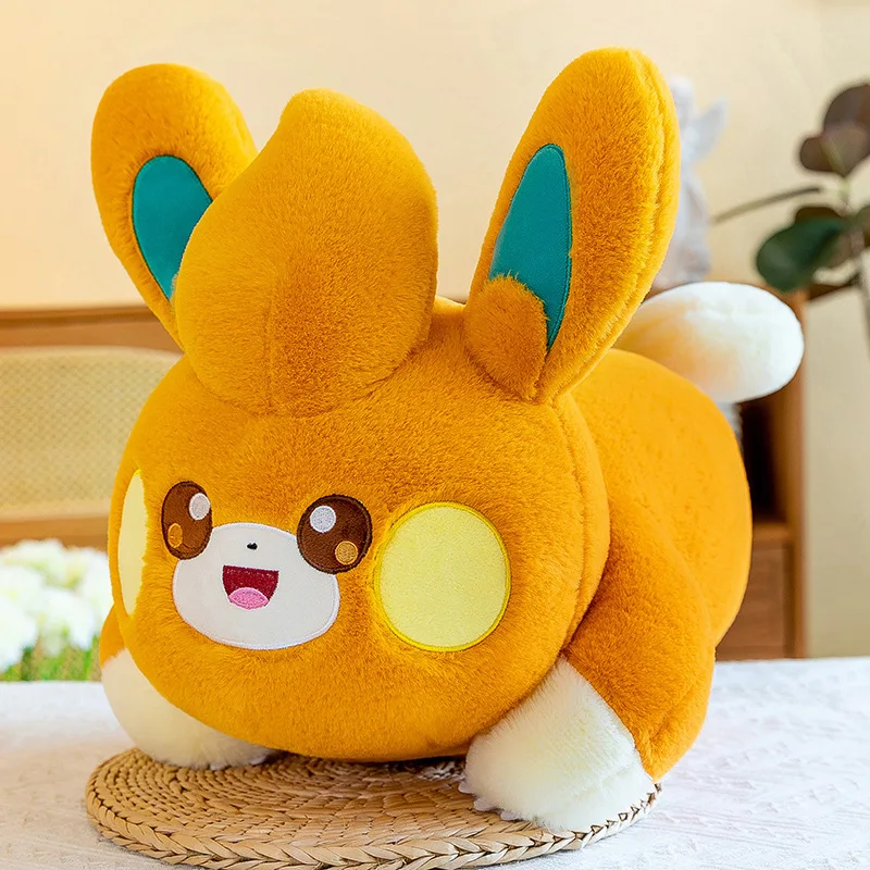 Muñeco de peluche de Anime Pokemon de gran tamaño, muñeco de peluche, imagen de personaje de dibujos animados, almohada para dormir para niños, juguete de vacaciones, regalo, 65cm