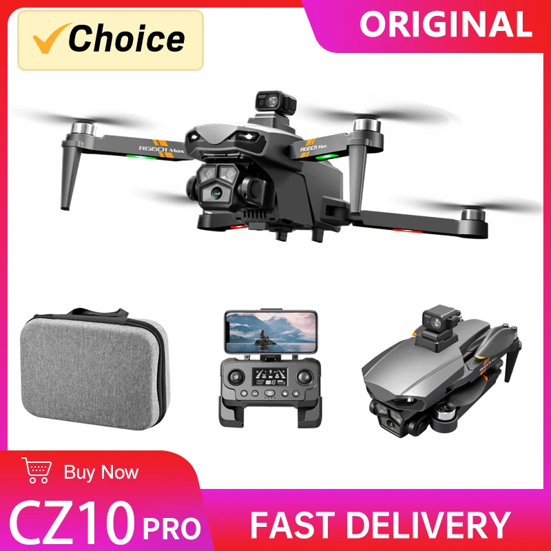 

CZ10 MAX GPS Drone 8K Professional FPV Dron 4k Camera Quadcopter Obstacle Avoidance Foldable RC Helicopter HD Aerial Photography