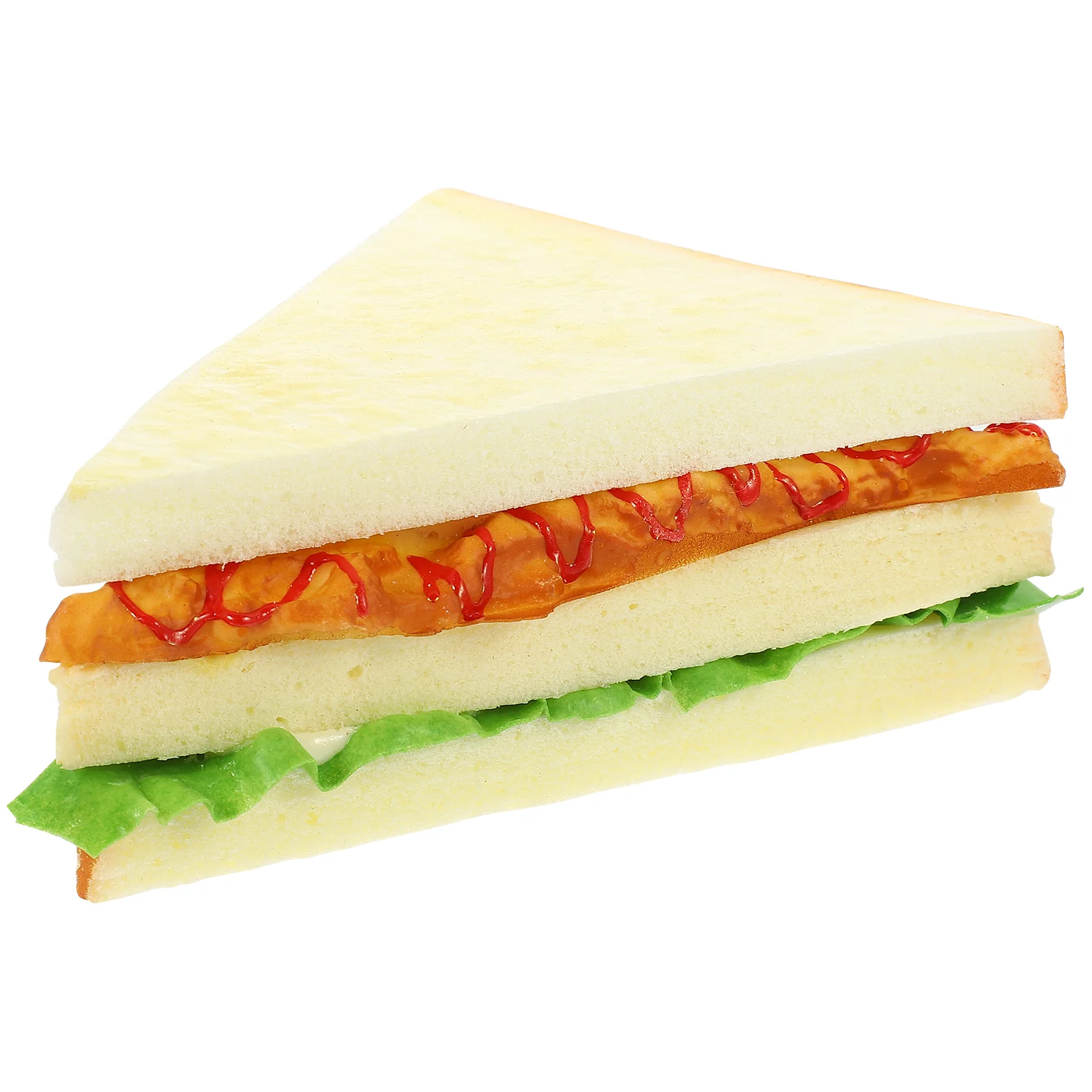 Simulation Sandwich Toy Simulated Bread Decoration Fake Food Pu Child Artificial