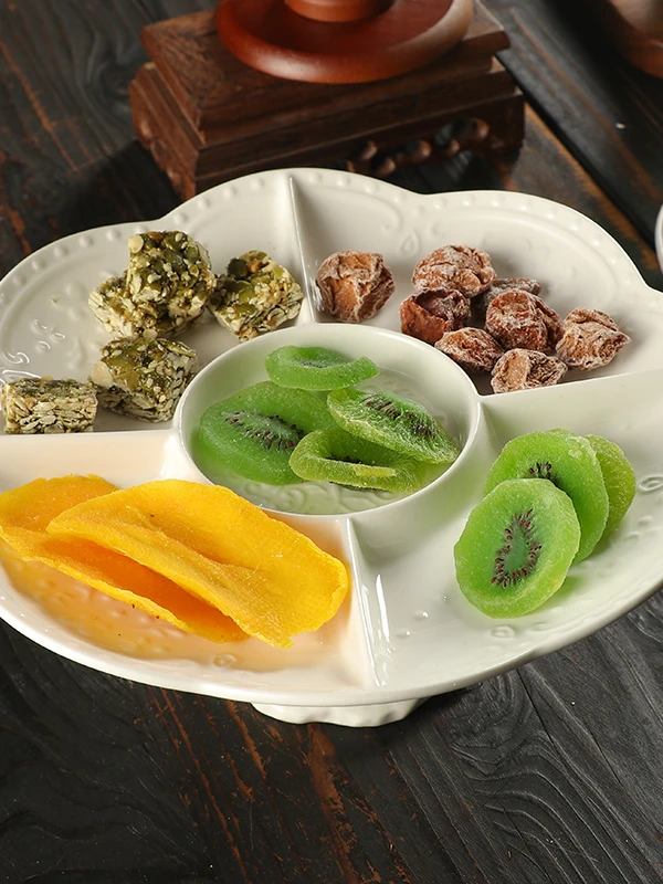 

Ele Fruit Tray Cerc d European Sle for Living Room Coffee Table Decoration Perfect for Housewarming Celebrations