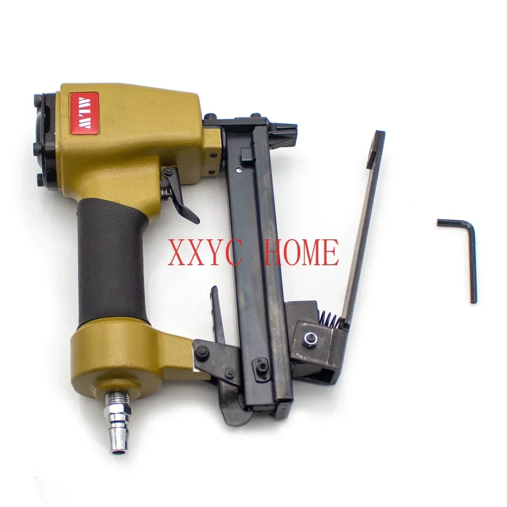 1022J Multifunctional Pneumatic Staple Gun Code Nail Gun Book Sewer Leather Fabric Carton Wood Air Nailer Stapler