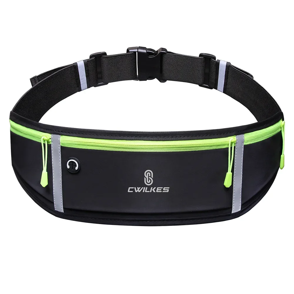 CWIKLES Sports Fanny Pack Women Running Belt Waist Bag Men Waterproof Gym Phone Pouch Banana Bags Run Accessories