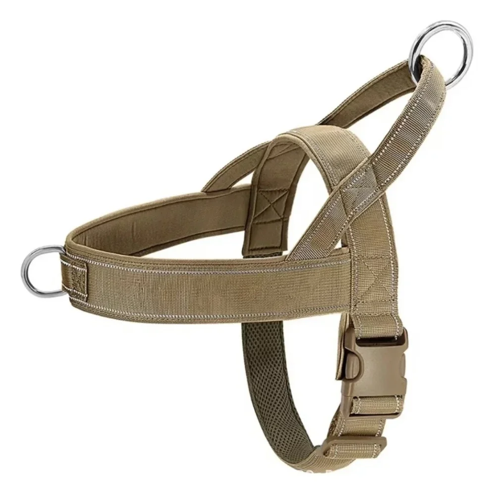 No Pull Dog Harness with Large Handle for Managing Dogs Slip On Vest with Quick Release Buckle and Reflective Safety Features