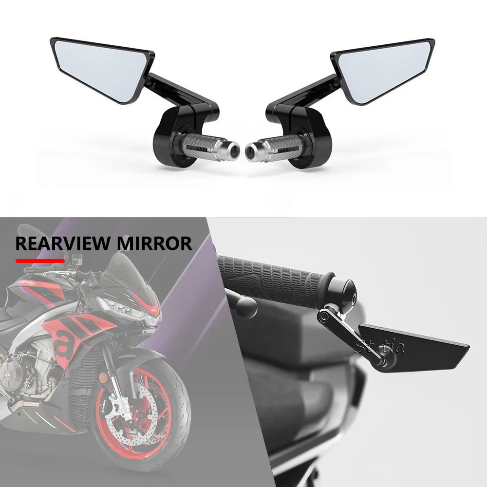 

Motorcycle Aluminium Wind Wing Adjustable Rotating Rearview Mirror For Aprilia Tuono 660 2021 - 2023 TUONO 660 Factory 2022 2023