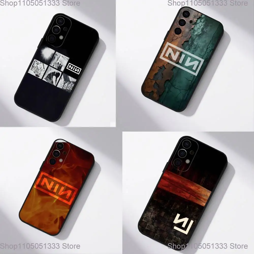 

The Downward Spiral Nine Inch Phone Case For Samsung S25,S24,S21,S22,S23,S30,Ultra,S20,Plus,Fe,Lite,5G Black Cover