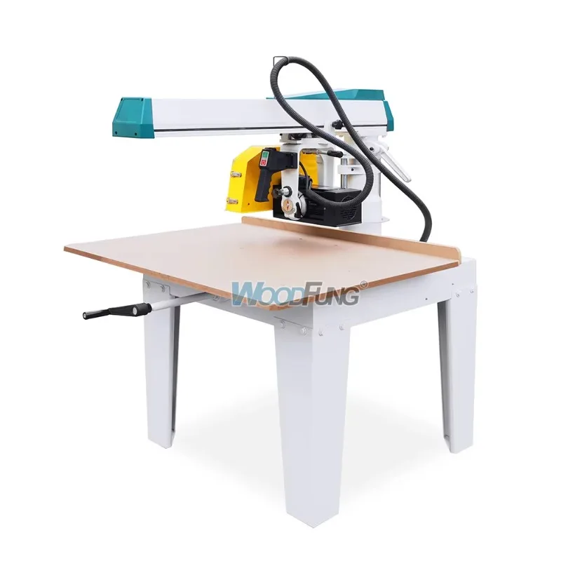 MJ2236 Radial Arm Saw Universal Woodworking Circular Saw Woodworking Machine for Precision Plate Cutting