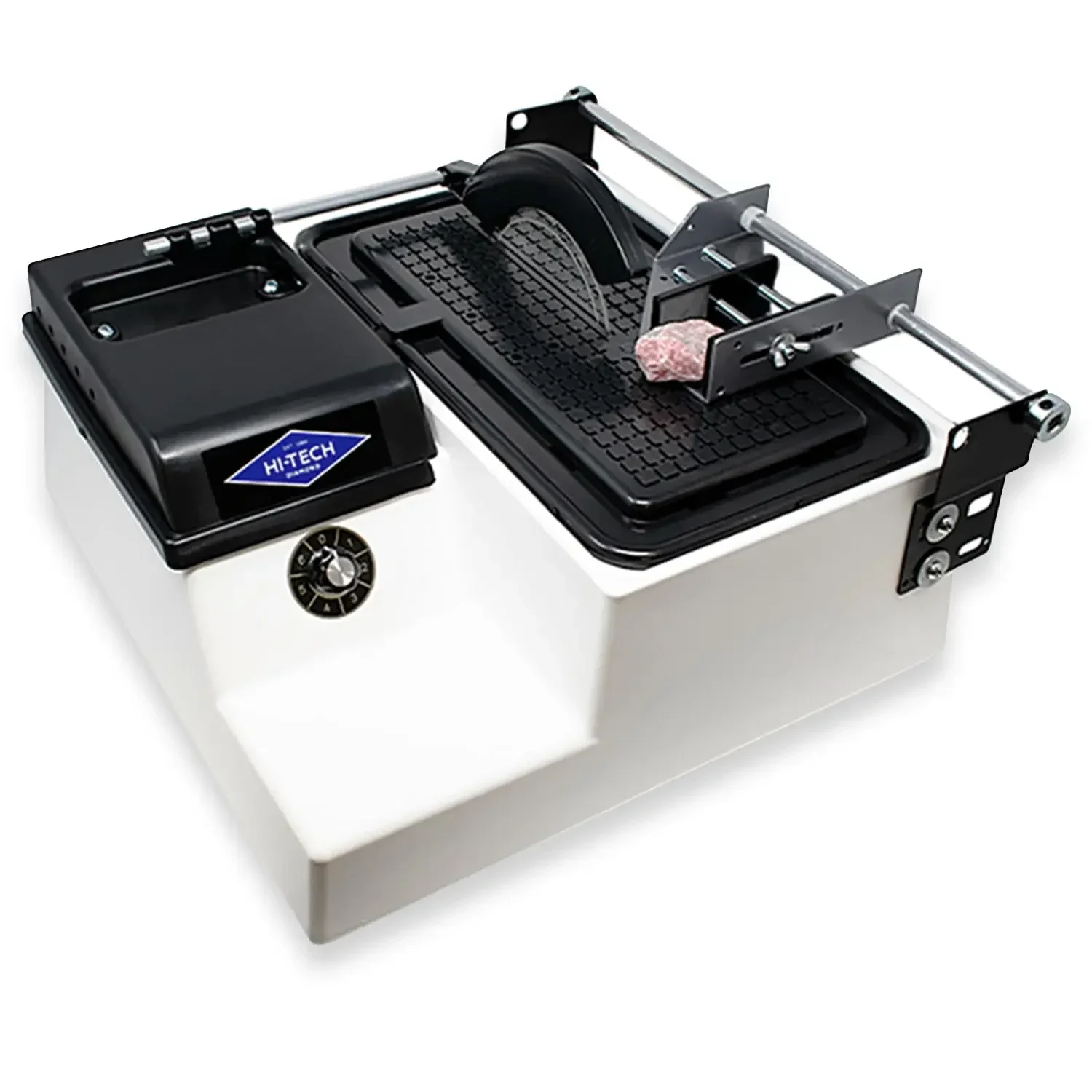 

A6" Lapidary Equipment Trim Saw - Rock Stone Glass Cutting Trimming Sawing Machine Includes TWO 6" Diamond Saw Blades