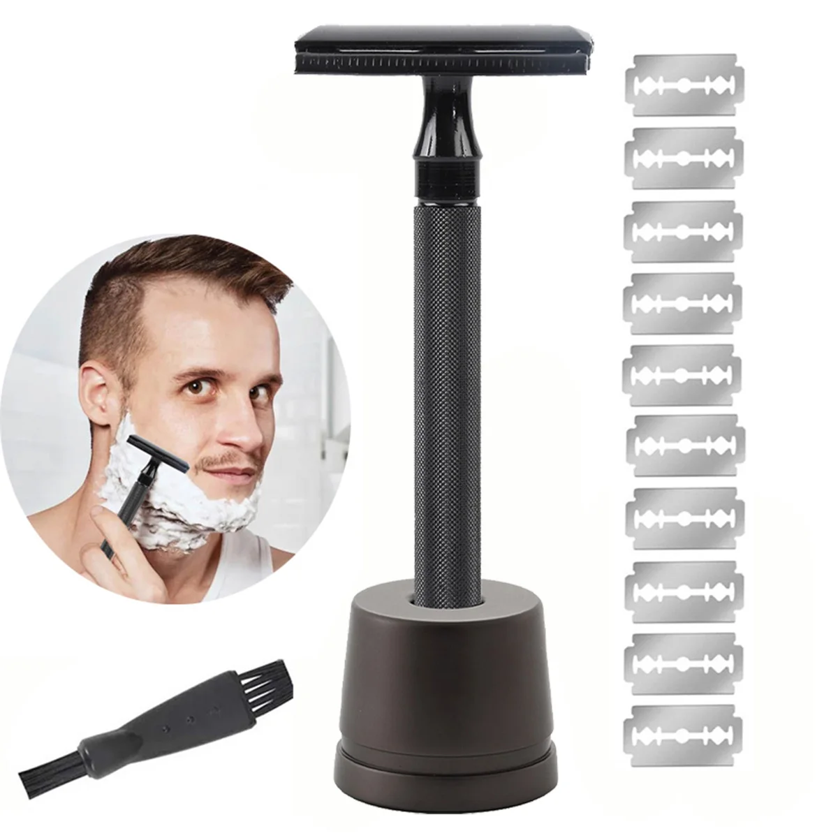 aparelho-de-barbear-de-seguranca-de-lamina-dupla-meatl-para-homens-reutilizavel-com-suporte-e-laminas-de-metal