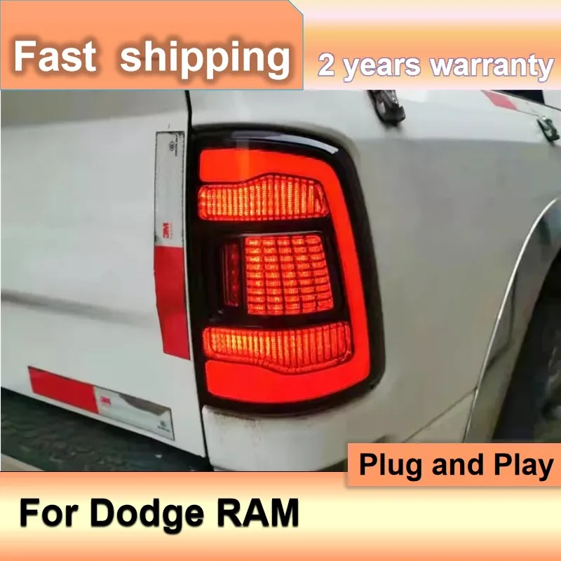 

Car Accessories for Dodge Ram Tail Lights 2009-2018 Ram Taillight LED DRL Fog Brake Turn Signal Dodge Ram Rear Lights