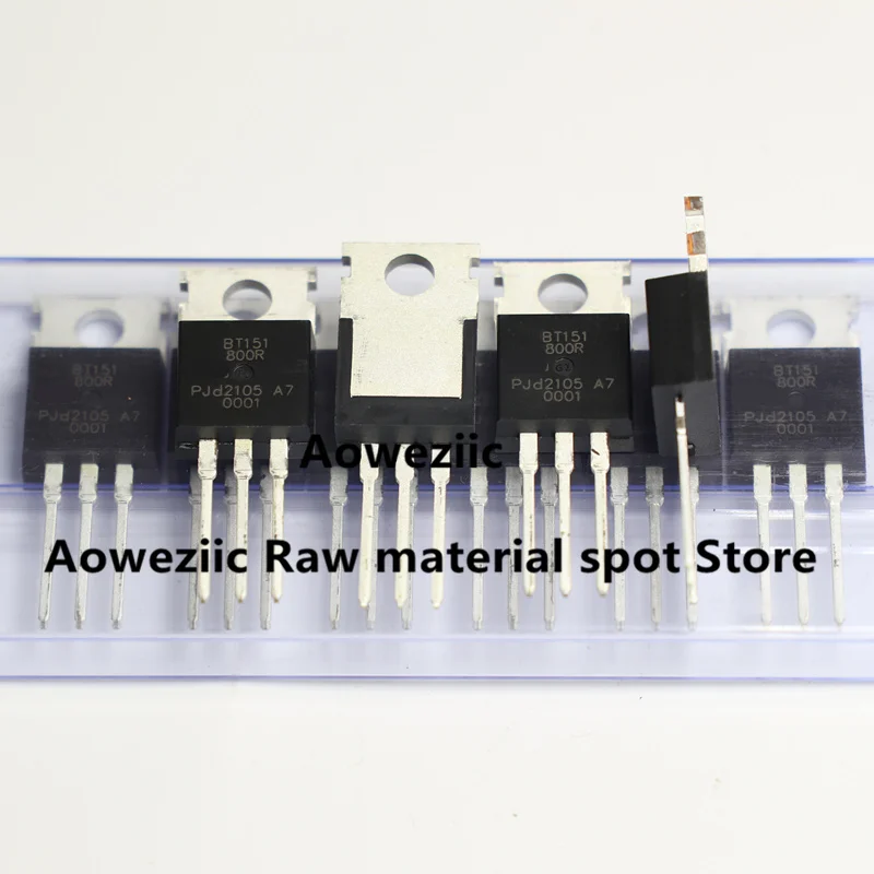 Aoweziic 100% جديد المستوردة الأصلي BT151 BT151-500C BT151-500R TO-220 الترانزستور الثلاثي واحد BT151-800R