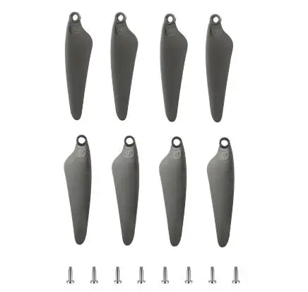4 pairs HUBSAN ACE / ACE SE / ACE PRO / Black Hawk 2 Elite Edition/ ZINO mini pro Car Original Propeller Blades Spare Parts
