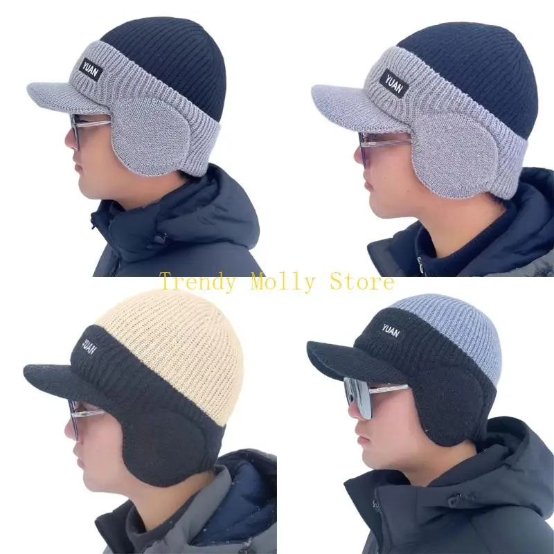 

N5KB Зимняя утепленная шапка-траппер, теплая шапка-ушанка, аксессуары для холодной погоды