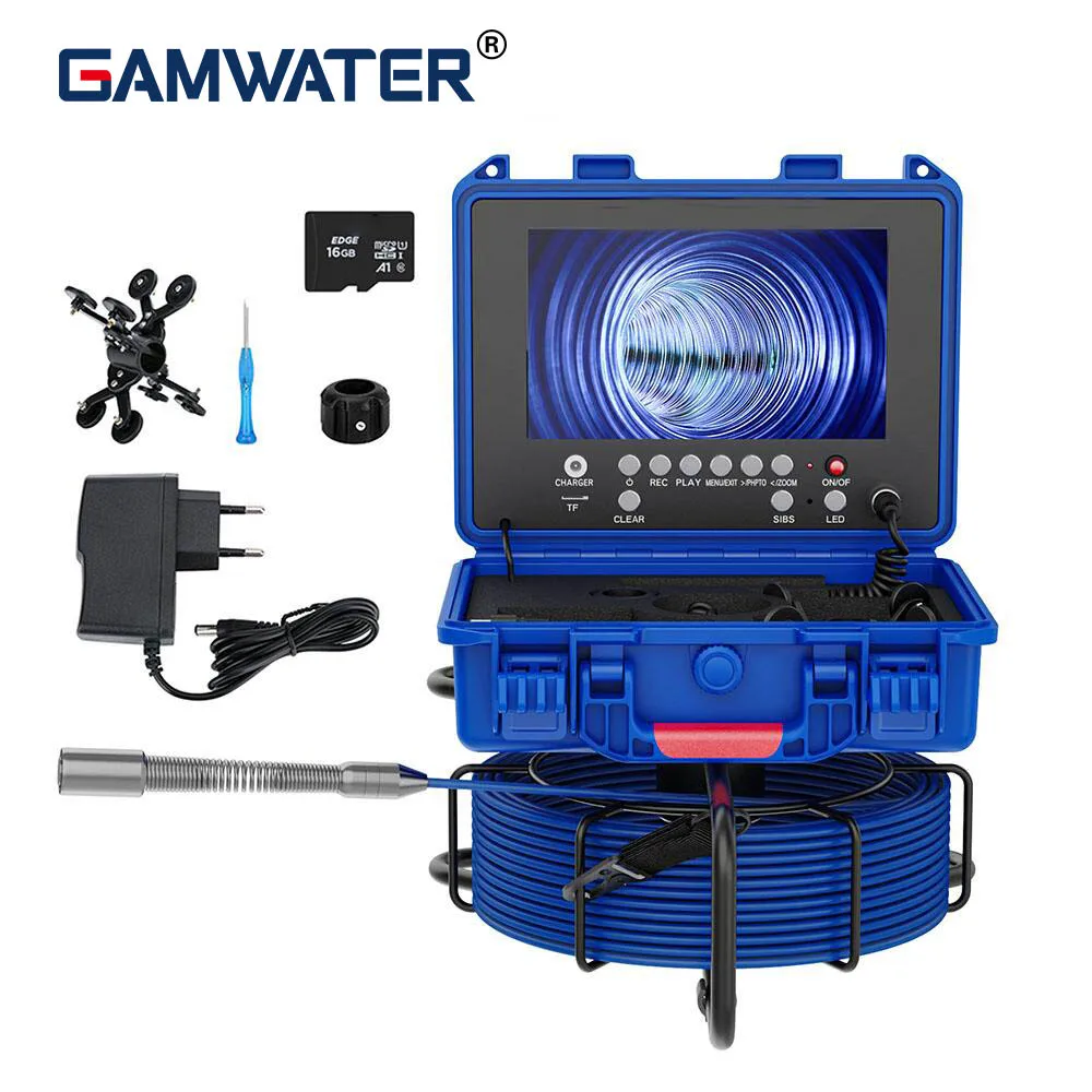 GAMWATER Pipe Inspection Camera 9