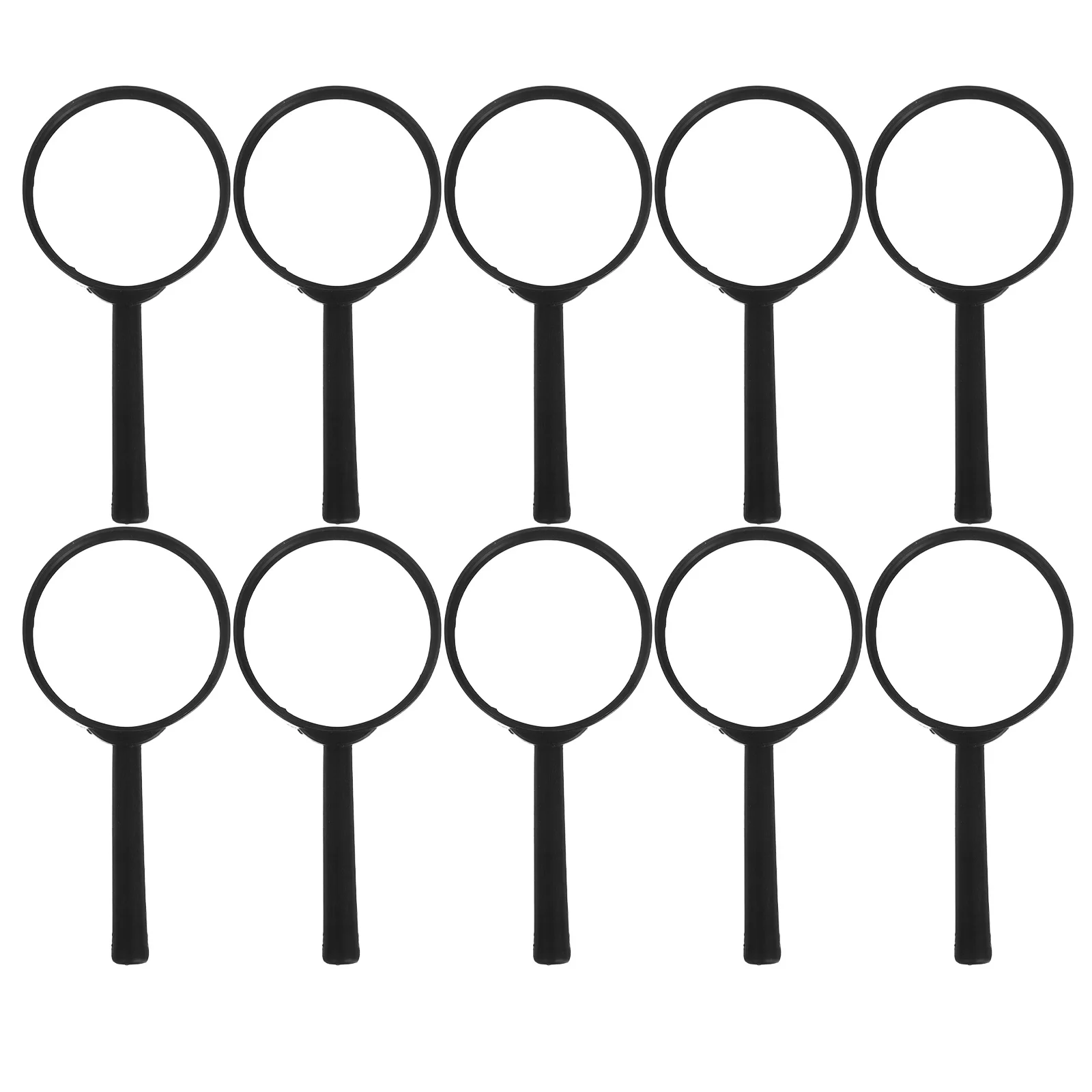 

10 Pcs Magnifying Glass Handheld Educational Magnifier Exploration Lens Glasses