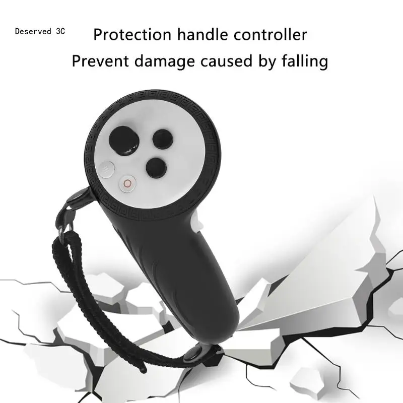 Controller Silicone Cover with Lens Protections Film for PICO 4 Gamers