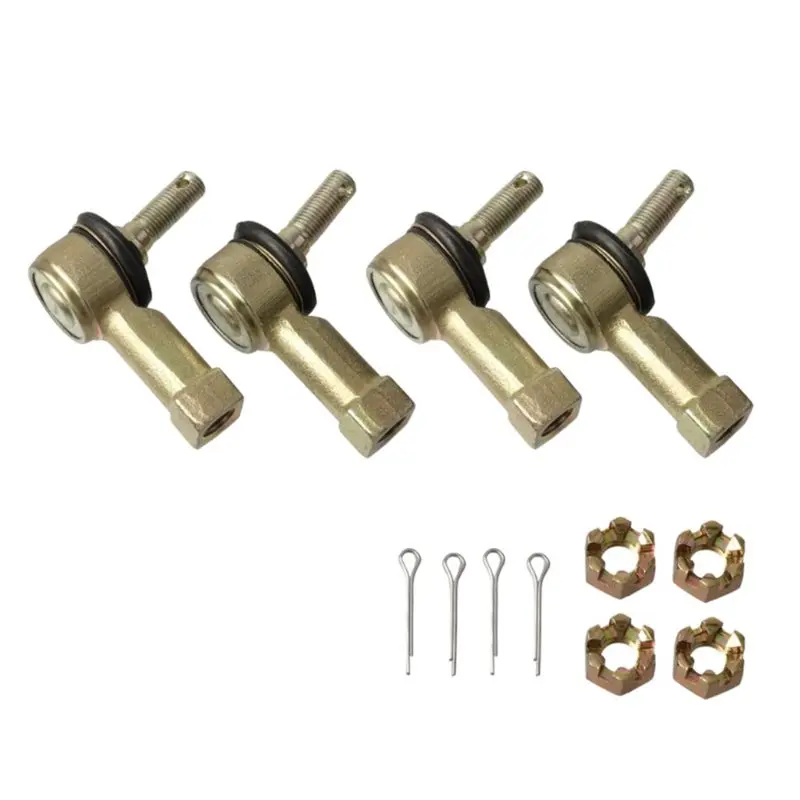 NEW HOT In Stock-2 Pair M10- Tie Rod End Kit Inner Thread Ball Joint For Adly ATV Her Chee For RS 50 LC For Honda TRX250R TRX