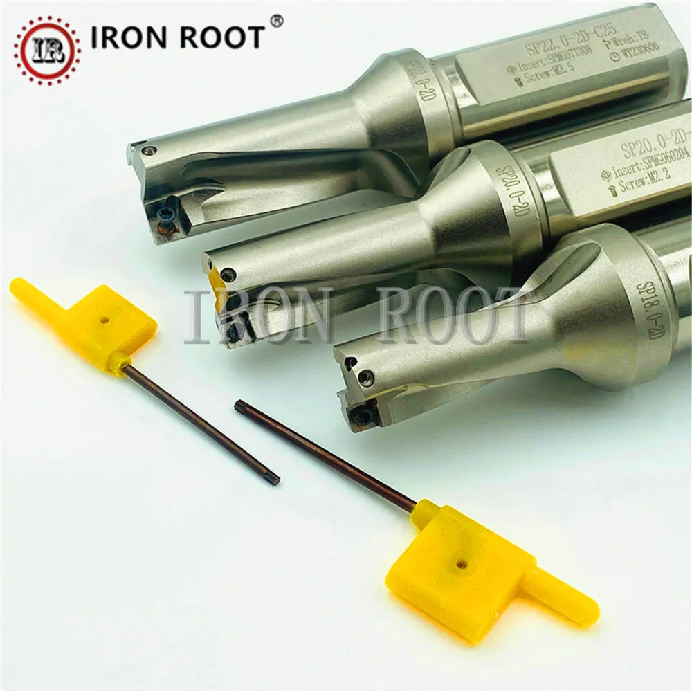 Fast Drill SP type Drilling Depth 13-20mm CNC Lathe Turning Tool Indexable U Drill For Fast Drilling Deep Hole Drill